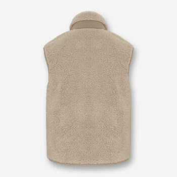 Sherpa-Weste aus recyceltem Polyester