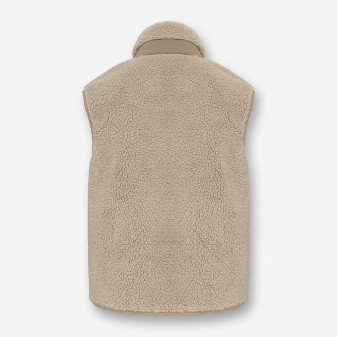 Sherpa-Weste aus recyceltem Polyester
