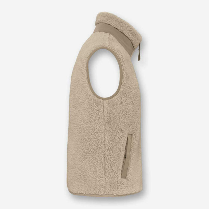 Sherpa-Weste aus recyceltem Polyester