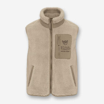 Sherpa-Weste aus recyceltem Polyester