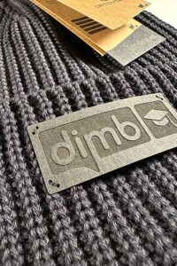 Ein gelasertes Florapap®-Etikett