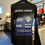 DHaRCO Ultraviolet Racing Jersey für Sophie Arndt mit DTF-Veredelung